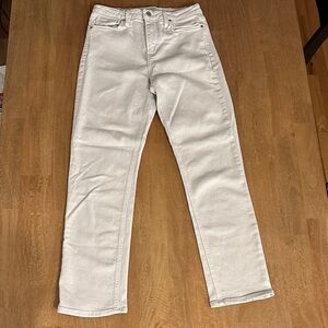 Just Black Denim Cement Gray Jeans Size 27 High Rise Stretch